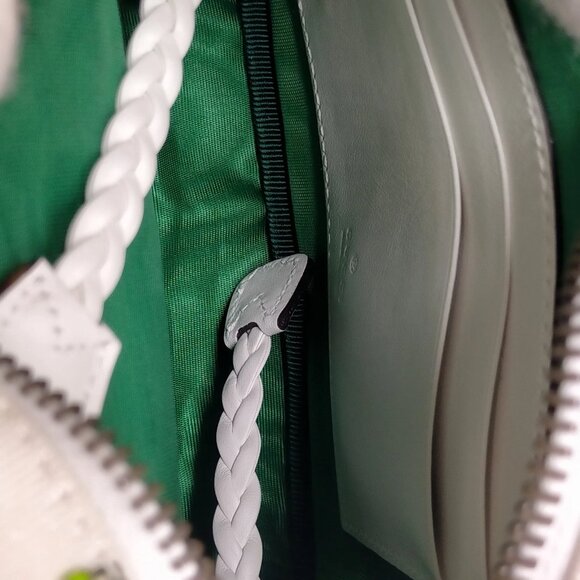 Authentic Gucci White Canvas Shoulder Bag mon962-110525 - Picture 11 of 16